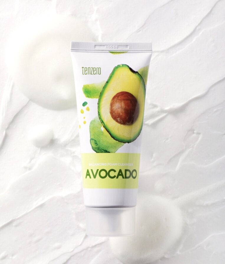 foam cleanser avocado