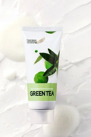 foam cleanser green tea