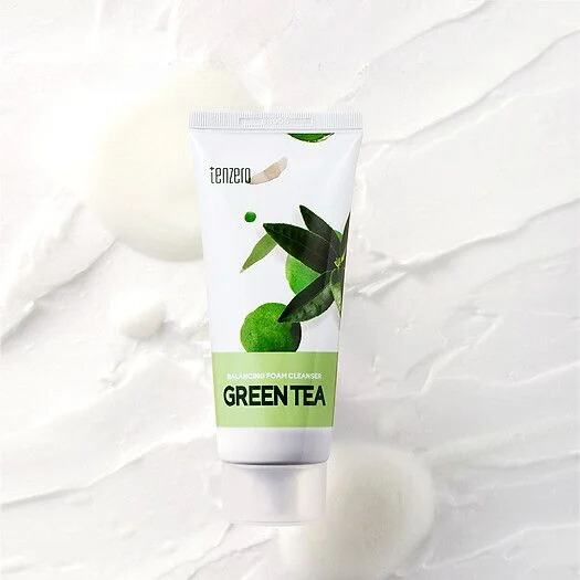 foam cleanser green tea