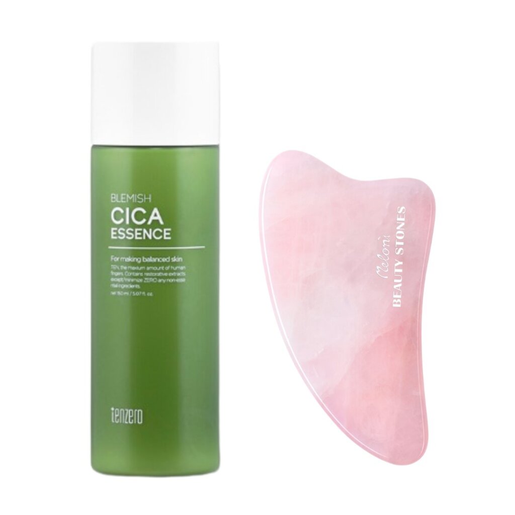 Gua sha roz + esenta