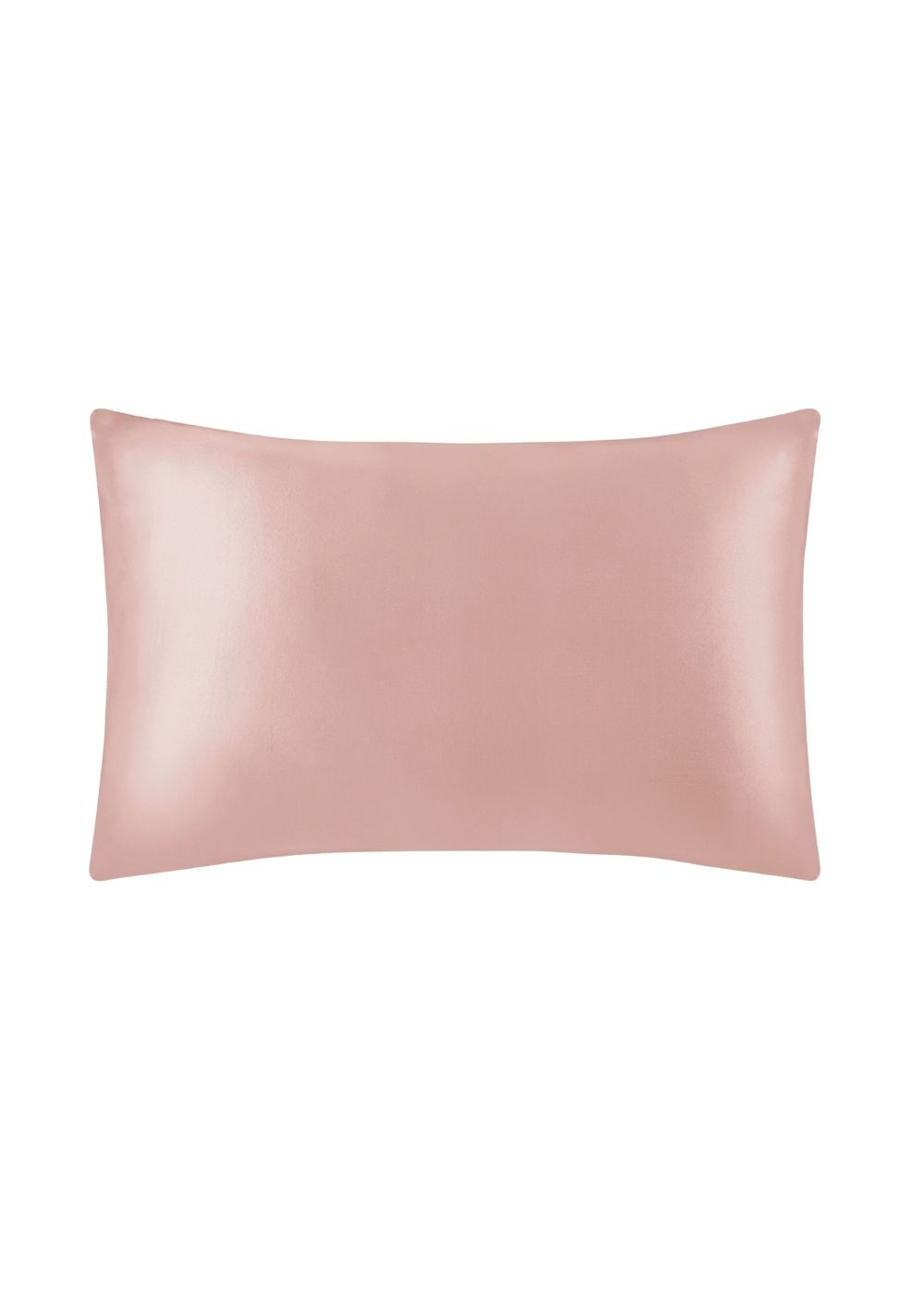 Față de pernă meloni mătase mulberry 22 momme, roz pudra, 100% naturală, cu fermoar ascuns 50×70 cm 1